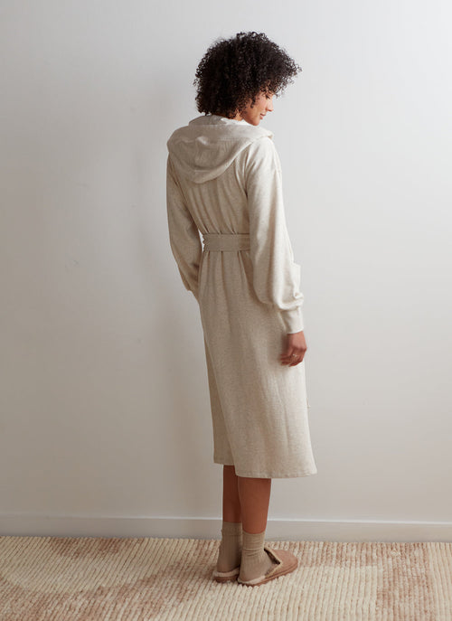 Heathered Reading Robe - Grey State
