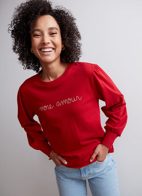Maura Pullover - Savvy Red / XS - Shirts & Tops