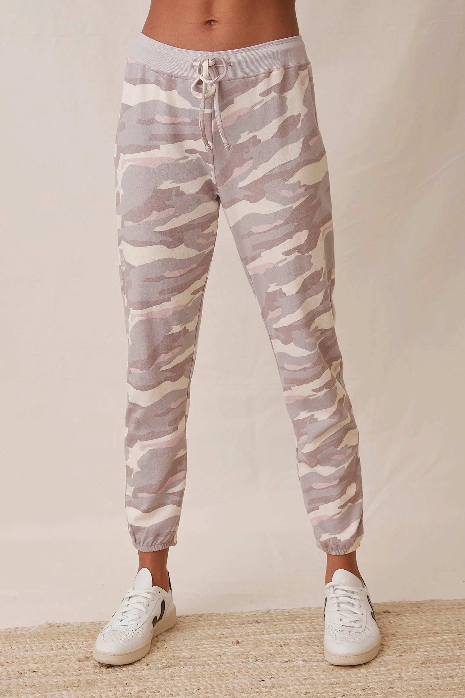 Grey 2025 camo sweatpants