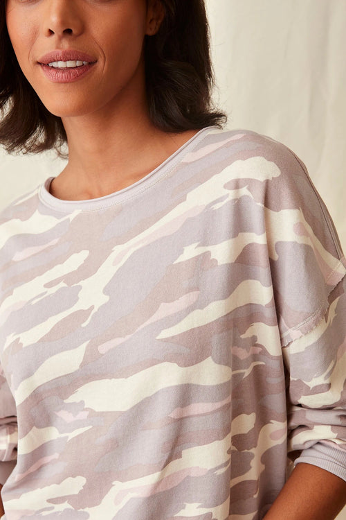 Long 2025 camo sweatshirt