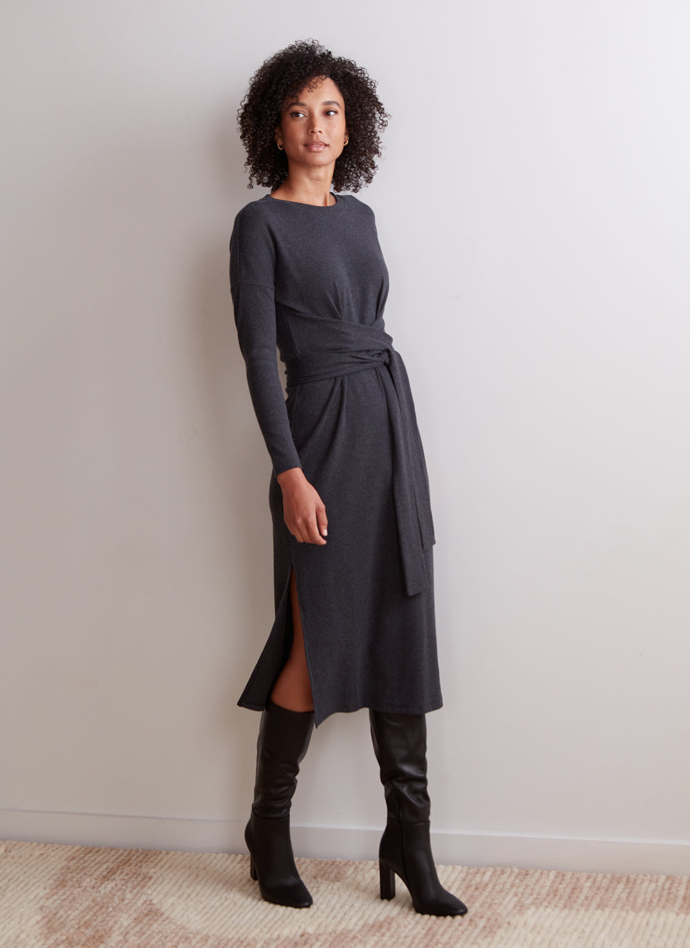 Saya Dress - Deep Black / XS - Dresses